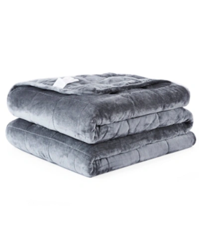 Sutton Home Weighted Blanket Or Comforter 30lbs, Full/queen In Gray
