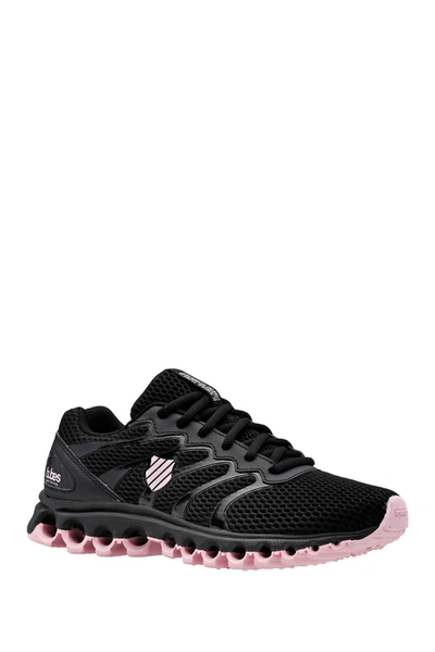 K-swiss Tubes Scorch Athletic Sneaker In Black/cherry Blossom