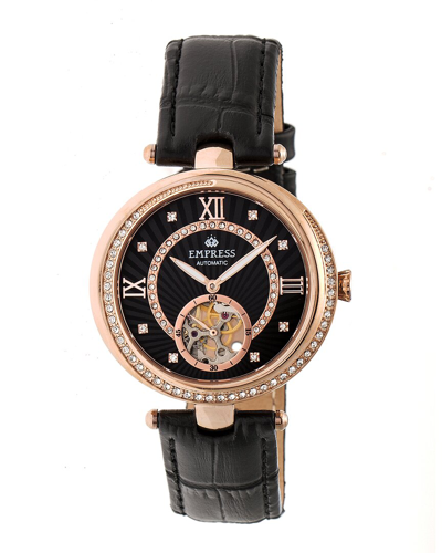 Empress Women's Stella Watch In Black