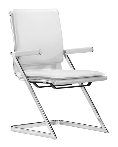 Zuo Set Of 2 Lider Plus Conference Chairs In White