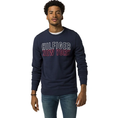 Tommy Hilfiger New York Sweatshirt - Black Iris | ModeSens