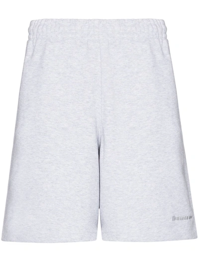 Adidas Originals X Pharrell Williams Unisex Sweat Shorts In Grey