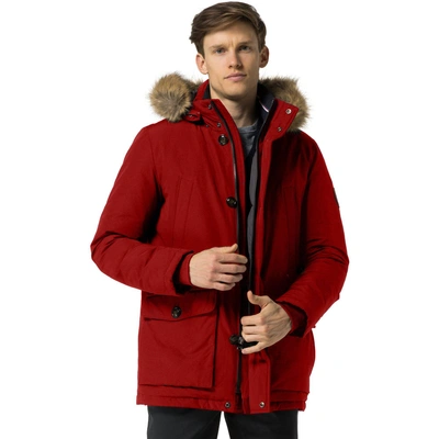 Tommy Hilfiger Tundra Down Parka - Rio Red | ModeSens