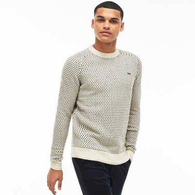 Wool Lacoste Live Pull Lacoste Men's Live Crew Neck Wool Blend