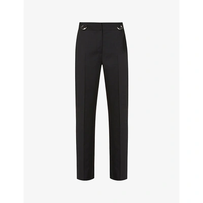 Act N1 Embellished Straight-leg Mid-rise Wool Trousers In 03