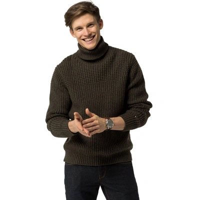 Tommy Hilfiger Textured Turtleneck Sweater - Rosin Heather | ModeSens