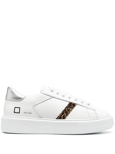 Date D.a.t.e. Women's White Leather Sneakers