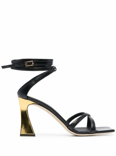 Giuseppe Zanotti Design Women's E100088001 Black Leather Sandals
