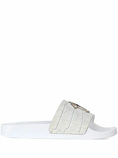 Giuseppe Zanotti Design Women's White Leather Sandals