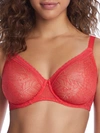 Simone Perele Comete Molded Underwire Bra In Flamingo