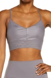 Alo Yoga Lavish Sports Bra In Purple