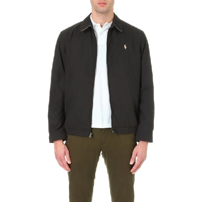 Polo Ralph Lauren New Fit Bi-swing Windbreaker Jacket In Nero
