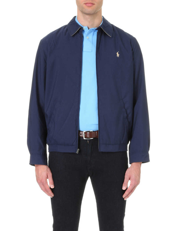 Polo Ralph Lauren New Fit Bi-swing Windbreaker Jacket In French+navy |  ModeSens