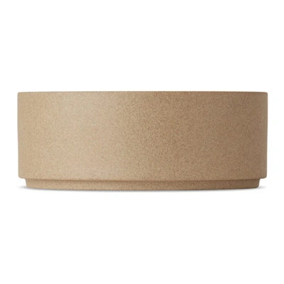 Hasami Porcelain Beige Hp008 Bowl In Natural