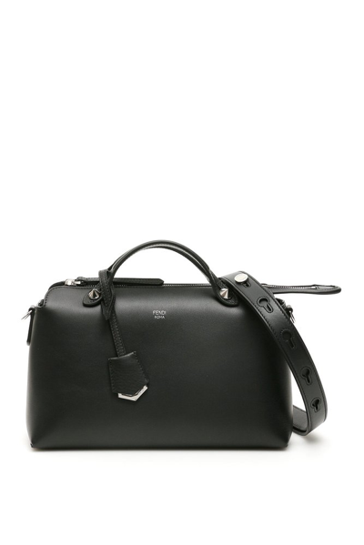 Fendi Medium Bag By The Way In Leather In Black