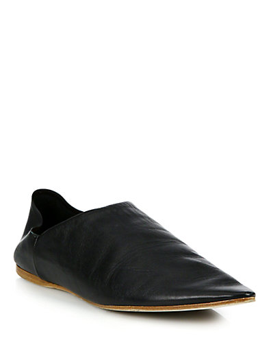 Acne Babouche Slippers Black | ModeSens