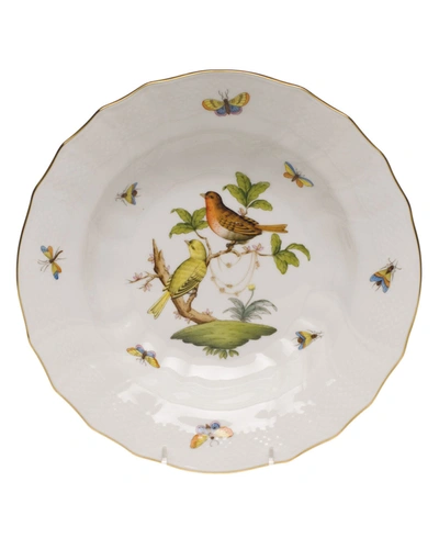Herend Rothschild Bird Motif 06 Rim Soup Bowl