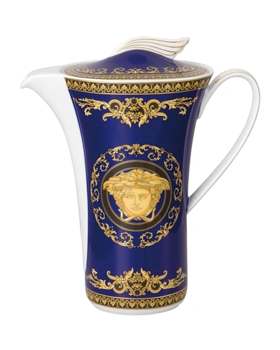 Versace Medusa Blue Coffee Pot