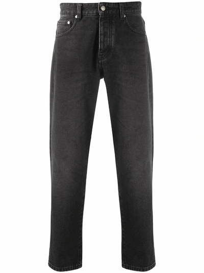 Ami Alexandre Mattiussi Men's Black Cotton Jeans