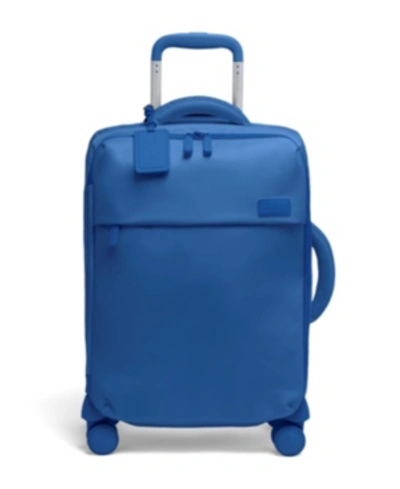 Lipault New Plume 21" Carry-on Spinner Suitcase In Cobalt Blue