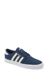 Adidas Originals Adidas Mens Core Navy White Off Whit Campus 80s Suede Low-top Trainers In Blue/navy