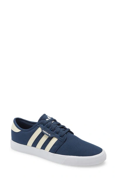 Adidas Originals Adidas Mens Core Navy White Off Whit Campus 80s Suede Low-top Trainers