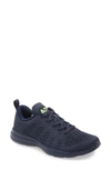 Apl Athletic Propulsion Labs Techloom Pro Knit Running Shoe In Midnight / Energy