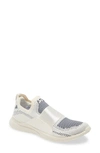 Apl Athletic Propulsion Labs Techloom Bliss Knit Running Shoe In Pristine / Midnight
