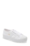 Gola Coaster Peak Sneaker In White/ White/ White
