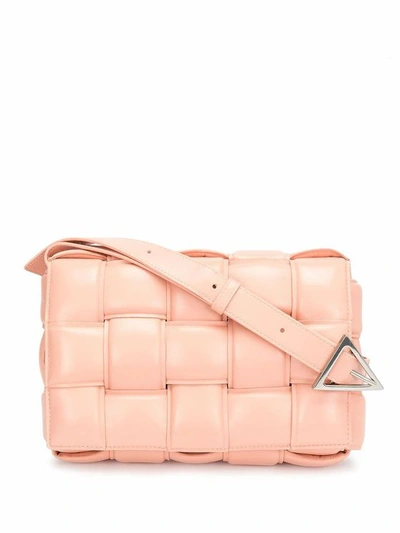 Bottega Veneta Women's Pink Leather Shoulder Bag