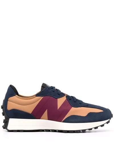 New Balance '327 Outdoor Inspired' Logo Print Platform Sole Sneakers In Indigo