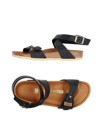 Birkenstock Sandals In Black