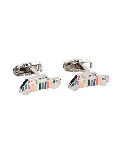 Paul Smith Cufflinks And Tie Clips In Pink