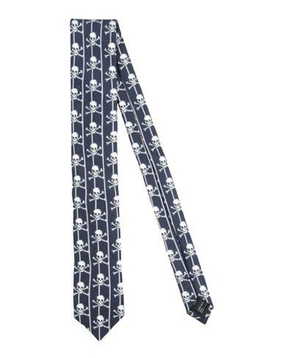 Dolce & Gabbana Ties & Bow Ties In Dark Blue