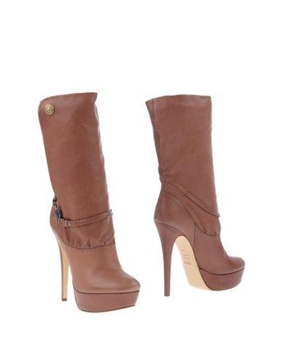 Versus Ankle Boots In Brown