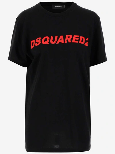 Dsquared2 T-shirts And Polos In Nero