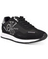 Calvin Klein Men's Eden Sneakers Men's Shoes In Black/silver