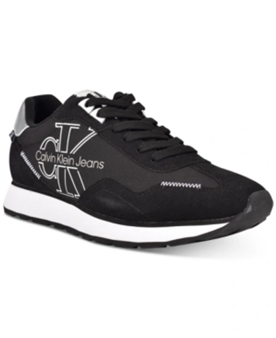 Calvin Klein Men's Eden Sneakers Men's Shoes In Blksy