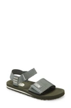 The North Face Skeena Sandal In Agave Green/ Vintage White