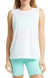 Zella Mix It Up Performance Tank In White