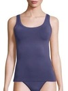 Hanro Touch Feeling Tank Top In Cosy Blue