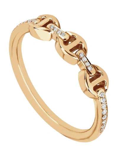 Hoorsenbuhs Micro Makers Eternity Diamond Ring In Gold