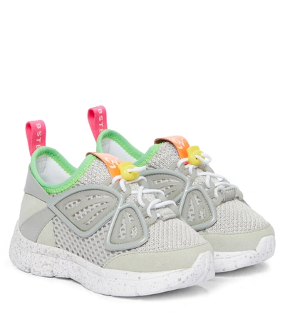 Sophia Webster Mini Kids' Fly-by Sneakers In Grau