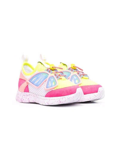 Sophia Webster Mini Kids' Fly-by Trainers In Pink