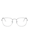 Ray Ban 51mm Optical Glasses In Silver