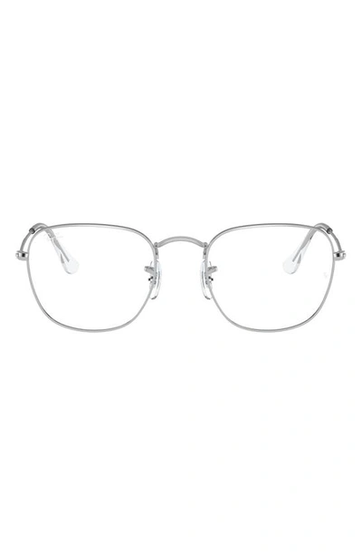 Ray Ban 51mm Optical Glasses In Silver