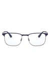 Ray Ban 54mm Optical Glasses In Blu Havana