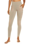 Alo Yoga High Waist Cargo Leggings In Gravel