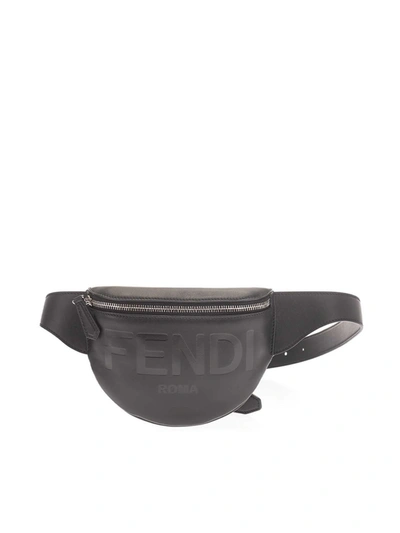 Fendi Roma Belt Bag In Black