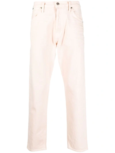 Tom Ford Mid-rise Straight-leg Jeans In Nude & Neutrals